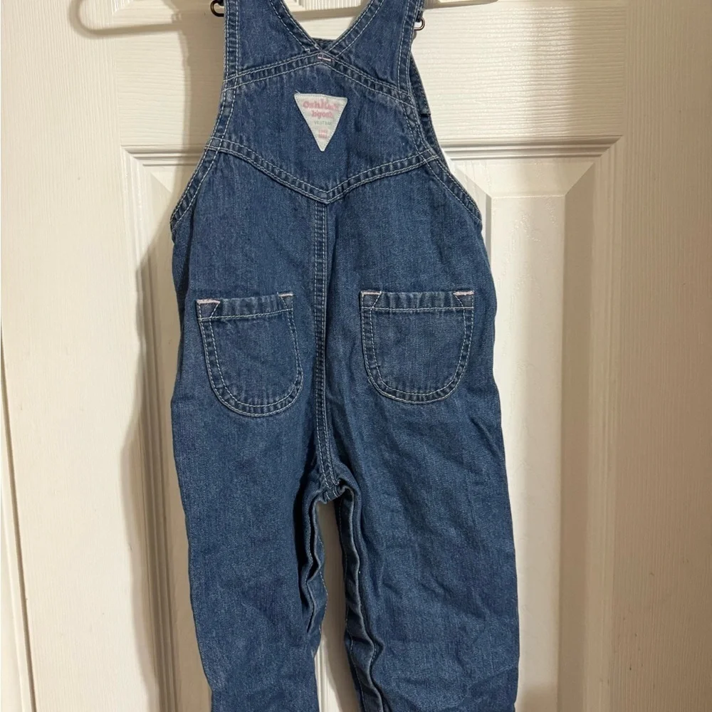 Girl’s Oshkosh. B’Gosh Denim Bib Overalls